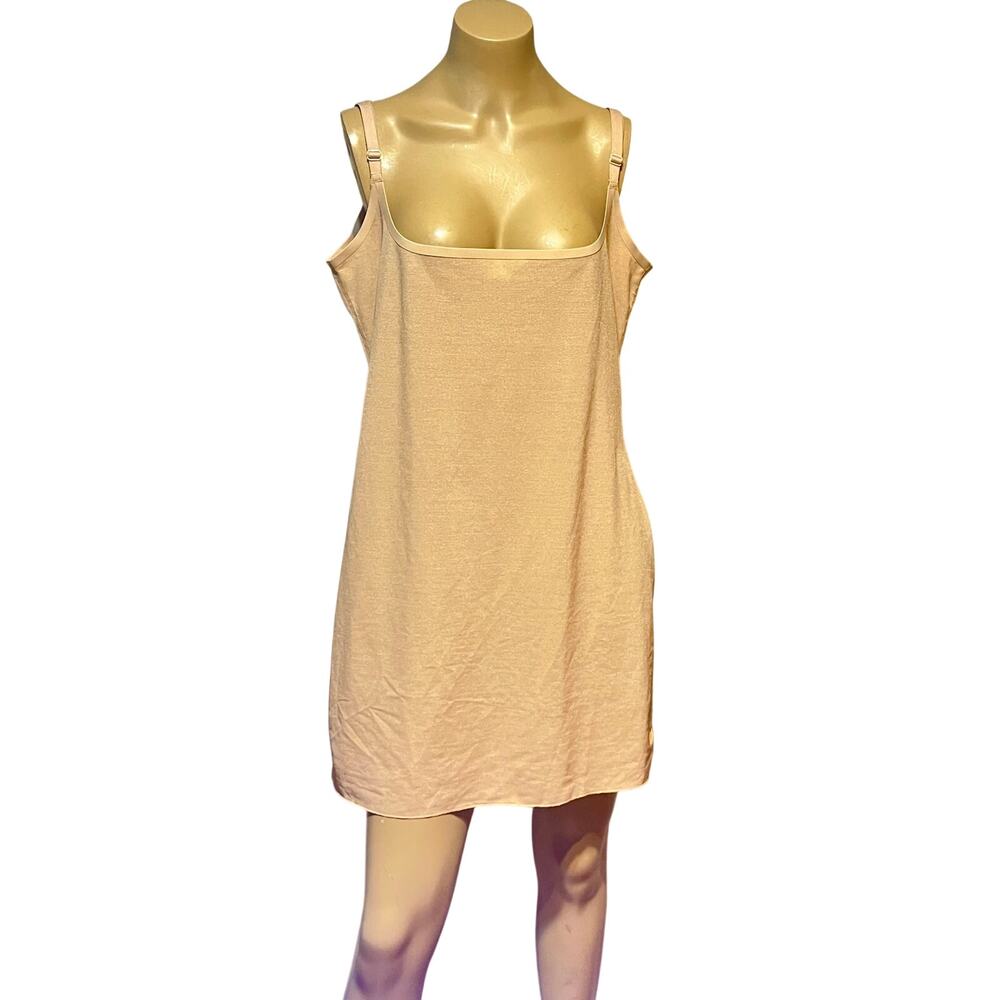 SKIMS Full Slip Under Mini Dress Lingerie Nude Brown 3X/US 22-24
